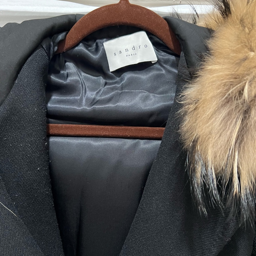 Sandro Wool Coat